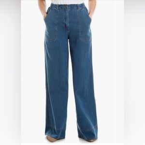 Max Studio Wide Leg Jeans